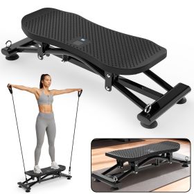 Sliding Ski Simulator with Resistance Bands - Indoor Skiing Fitness Equipment for Home Gym, With Resistance Bands & Non-Slip Base (Color: as Pic)